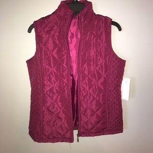 Pink Quilted Vest